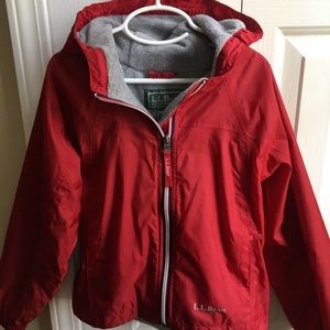Boys LL Bean Discovery Rain Jacket